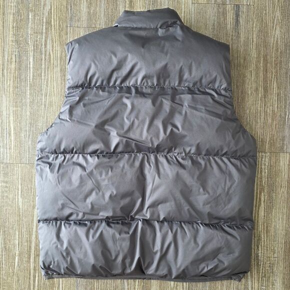 Nike Sportswear Club PrimaLoft Puffer Vest Grey Jacket Men's Large L Gilet New - Picture 9 of 14